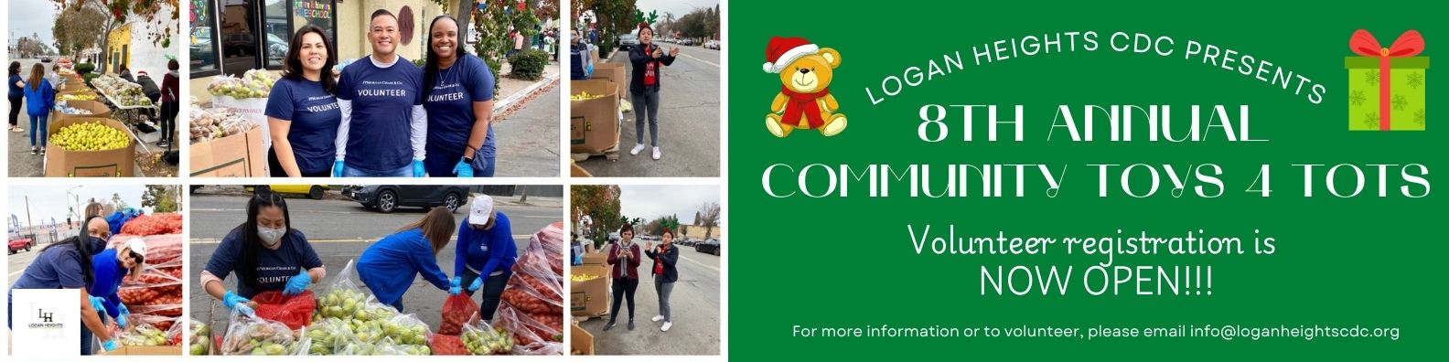 Logan Heights CDC 8th Annual Community Toys 4 Tots